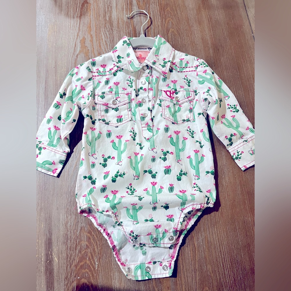 Cowgirl Hardware Baby Western Top! Worn Once! Size 12 Months